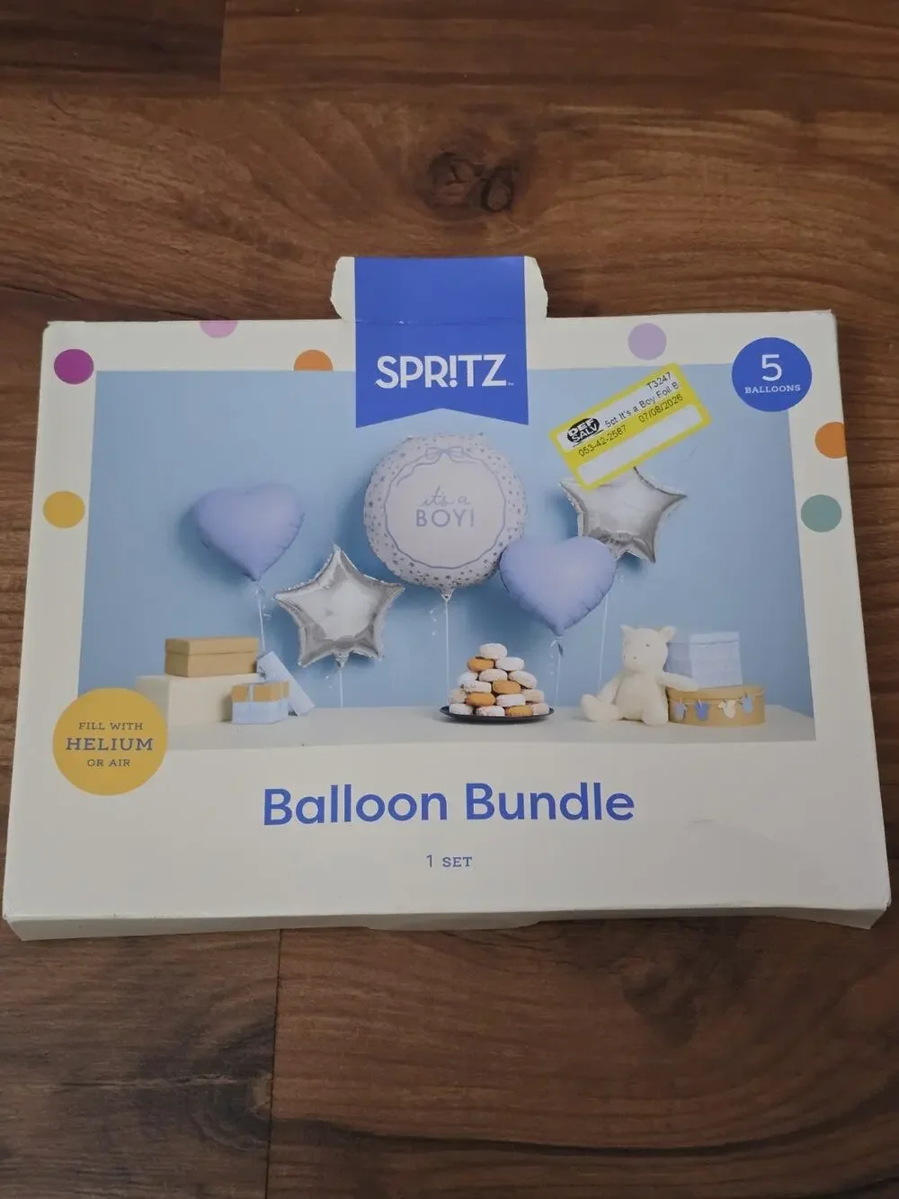 Spirit Balloon Bundle Its A Boy Foil Balloon Set 5 Pcs